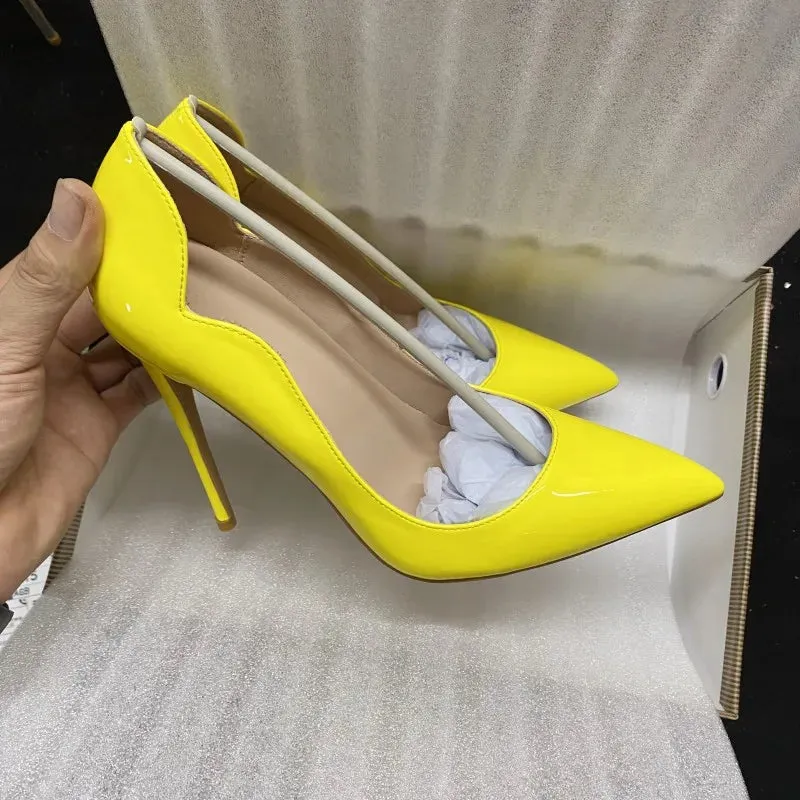 12cm High Heels Sexy Ladies Party Dress Shoes Club Dance Pumps
