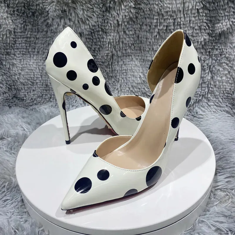 12cm Women's high heels fashionable office shoes