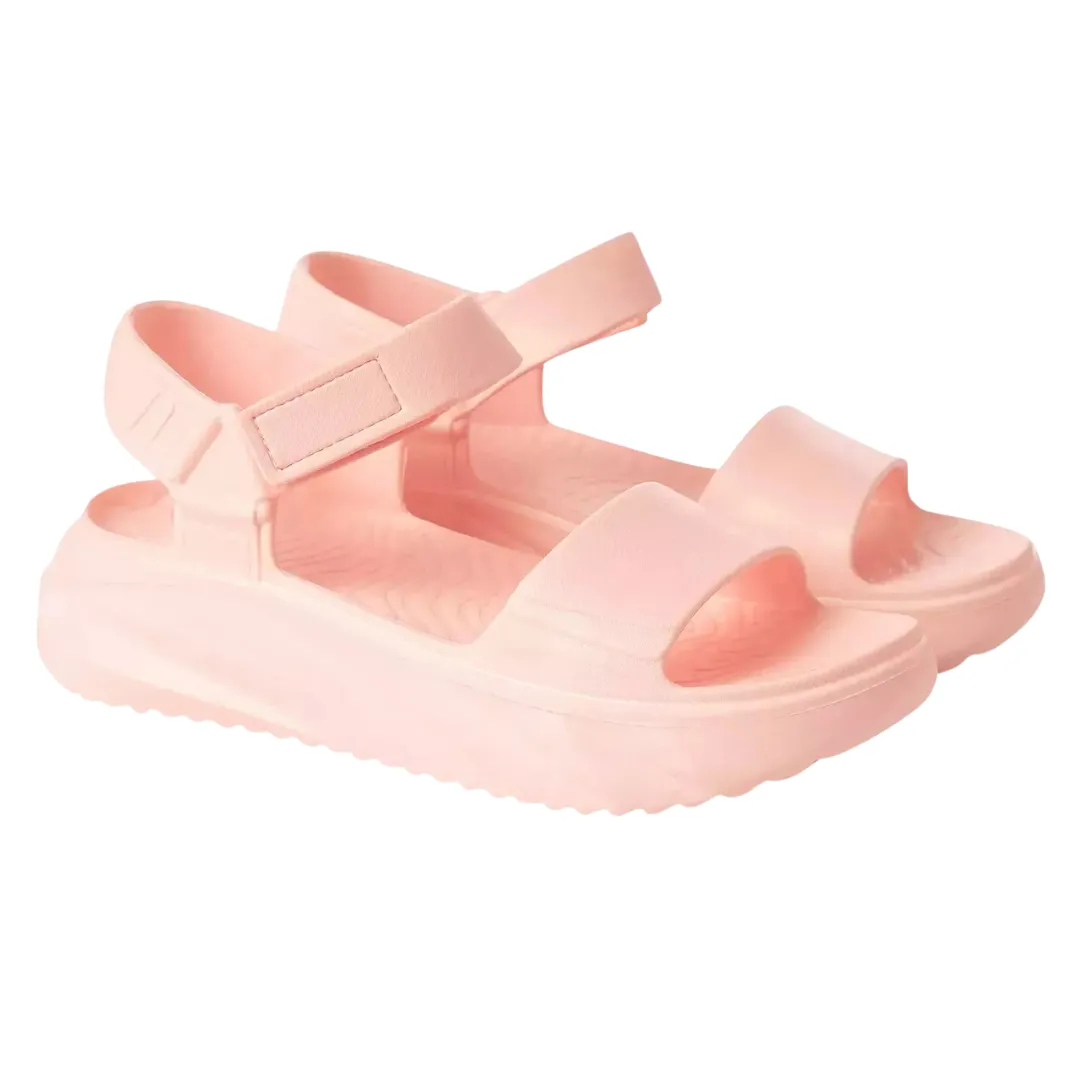 32 Degrees Women's Cushion Strap Sandals Light Pink