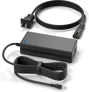 AC-DC Adapter Replacement for Sharper Image 1017472 2321327 1018015 2323109 25"-31" 29-34 in Powerboost Air Compression Leg Recovery Electric Massager Boots Power Supply Cord Cable