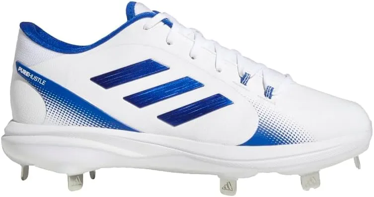 Adidas Women's EG5634 Baseball Shoe, Black/Silver/White