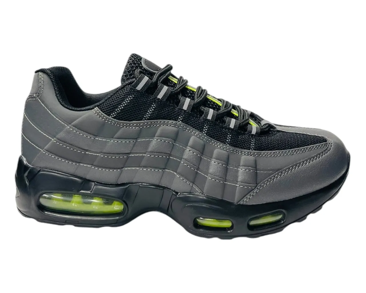 Air Cushioned Sports Lace Up Trainers