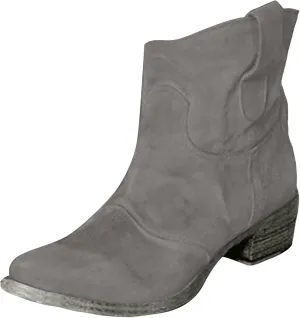 AMDBEL Boots for Women Ankle Booties, Women's Ankle Boots Chunky Low Heel Suede Mid Calf Zipper Cowboy Boots Winter Booties