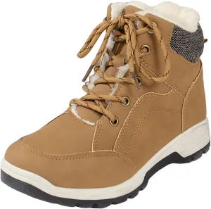 Ankle Boots for Women Leather Platform Wedges Booties Back Zip Vintage Snow Boots Casual Business Cowgirl Booties