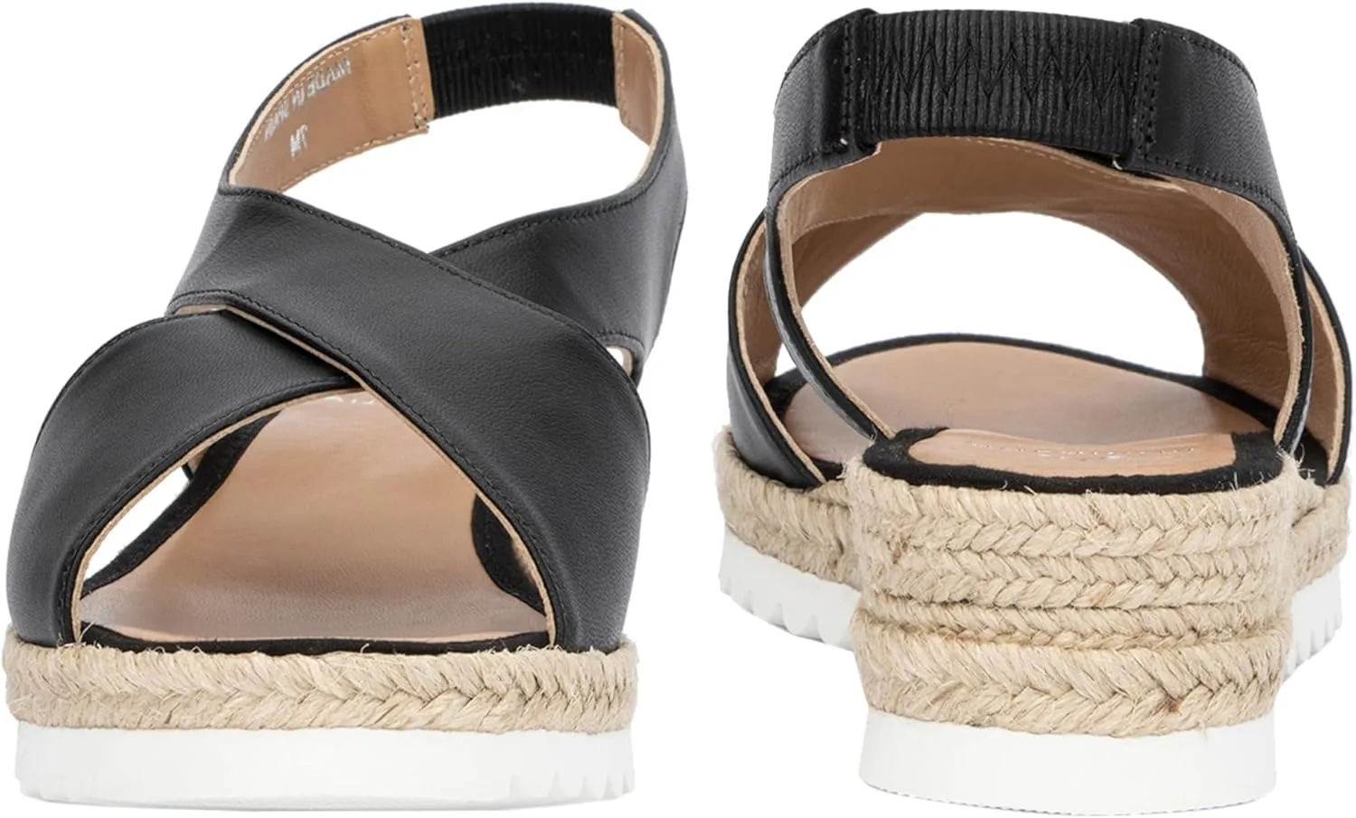 Aquatalia Women's Adelina, Sandals, Heel, Casual, Elastic, Round Toe, Rubber Outsole