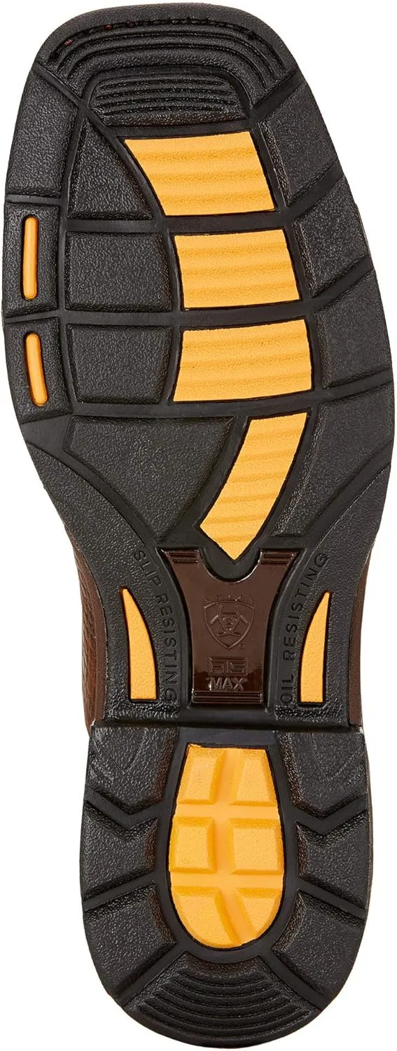 Ariat Men's WorkHog Wide Square Toe Waterproof Steel Toe Work Boot