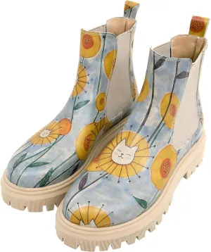 Aura Chelsea Boots for Women - Handmade and Vegan Leather Ankle Boots for Women