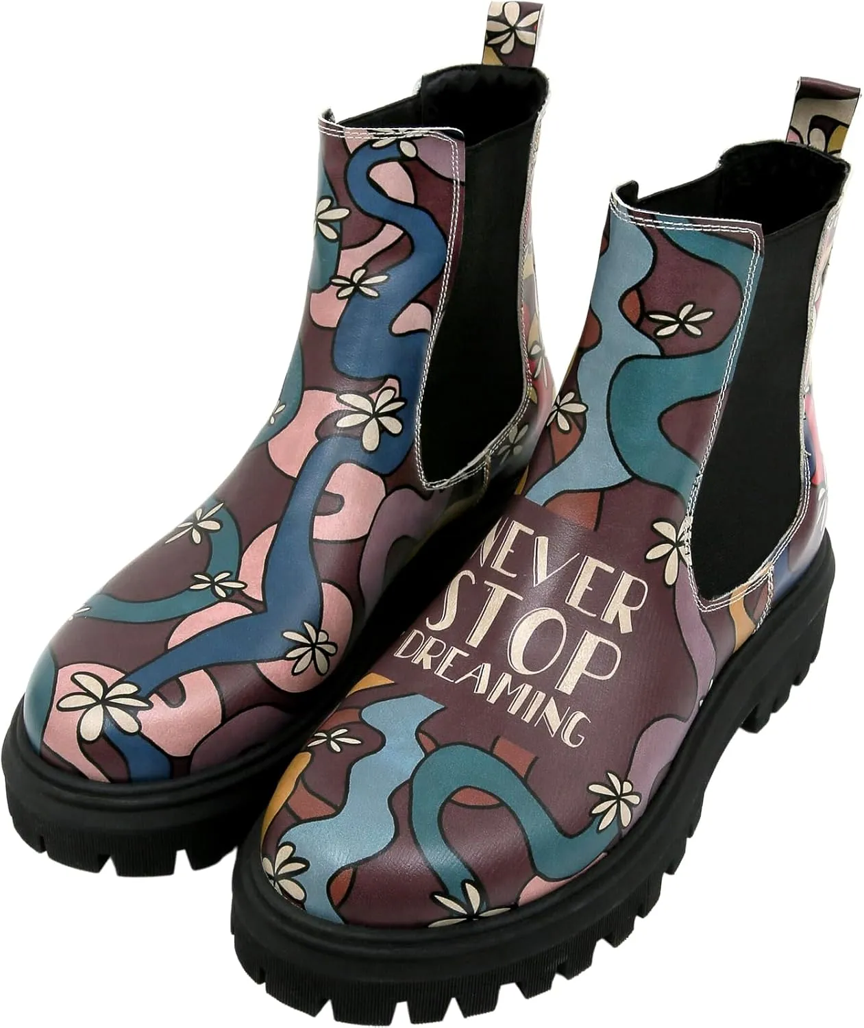 Aura Chelsea Boots for Women - Handmade and Vegan Leather Ankle Boots for Women