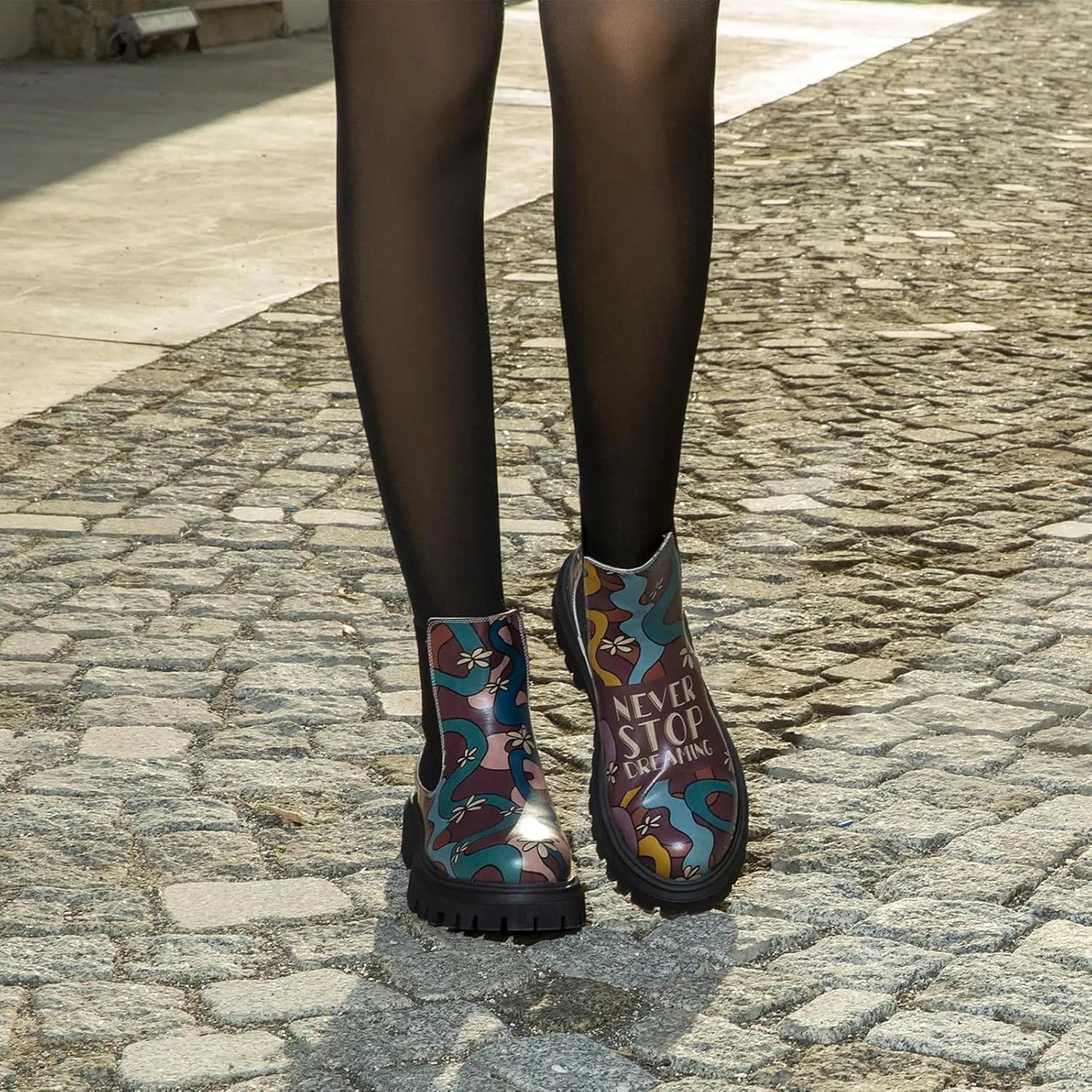 Aura Chelsea Boots for Women - Handmade and Vegan Leather Ankle Boots for Women