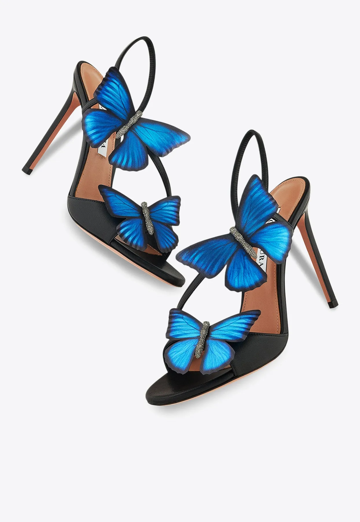 Babylon 105 Butterfly Applique Sandals