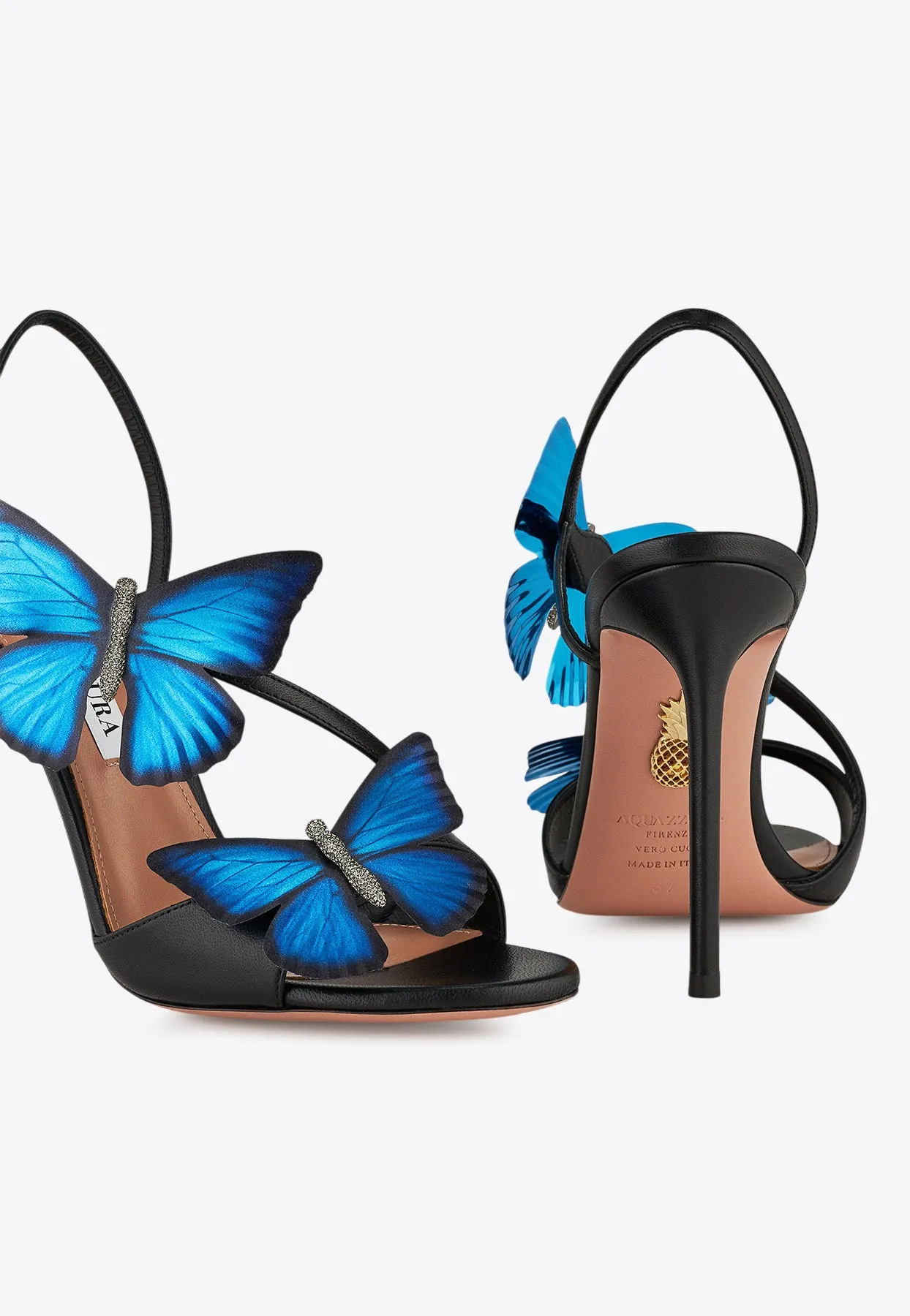 Babylon 105 Butterfly Applique Sandals