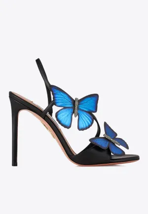 Babylon 105 Butterfly Applique Sandals
