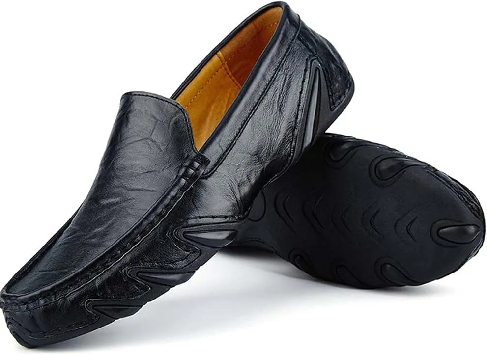 Bitiger Loafers Shoes for Men Comfortable Casual Slip on Shoes Slip-on Driving Loafers - Breathable Durable & Anti-Slip Male Business Work Penny
