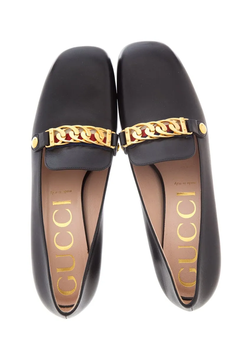 Black Gucci Durable materials Pumps SZ Holiday special Loafer Sylvie 41.5