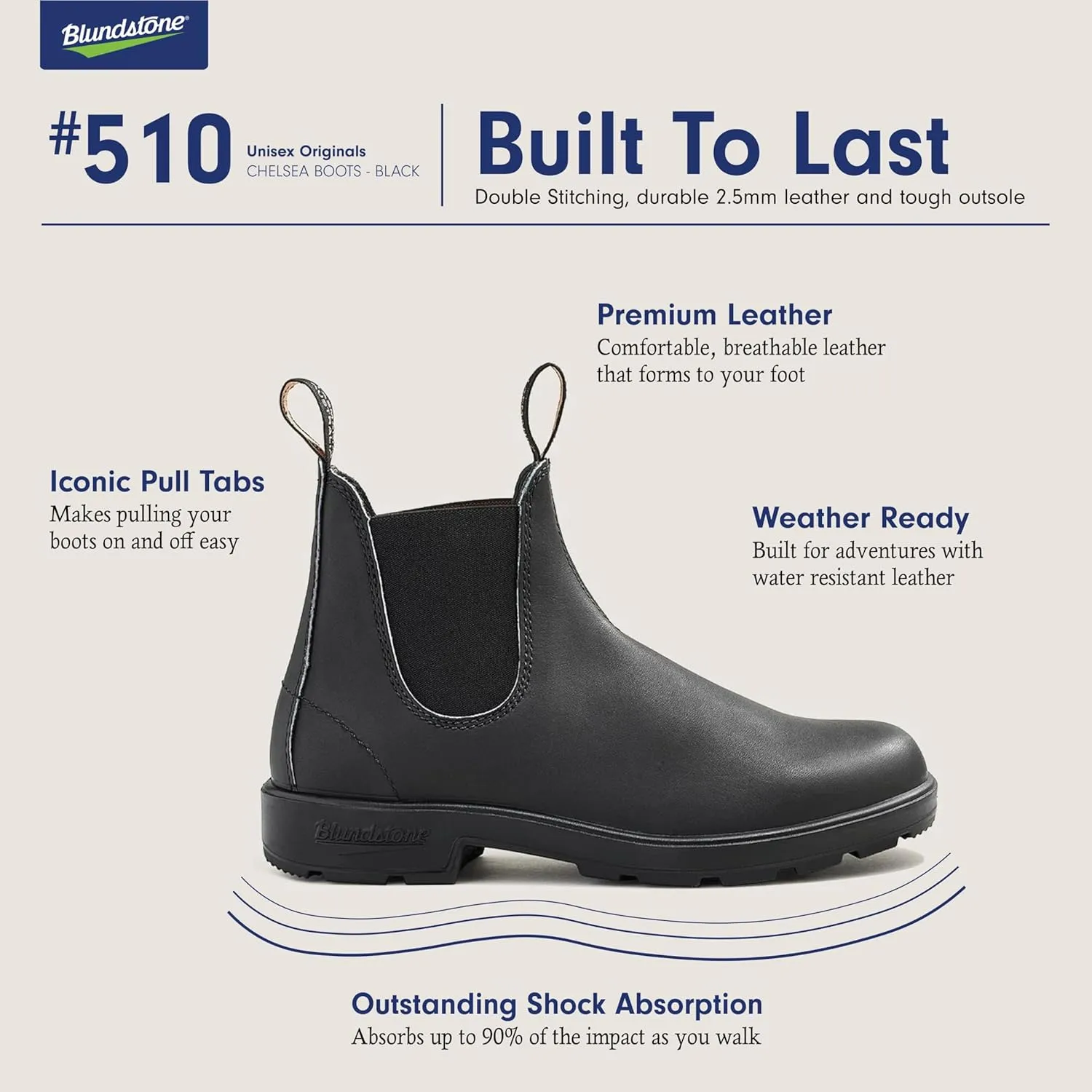 Blundstone Original Chelsea Boots - Unisex