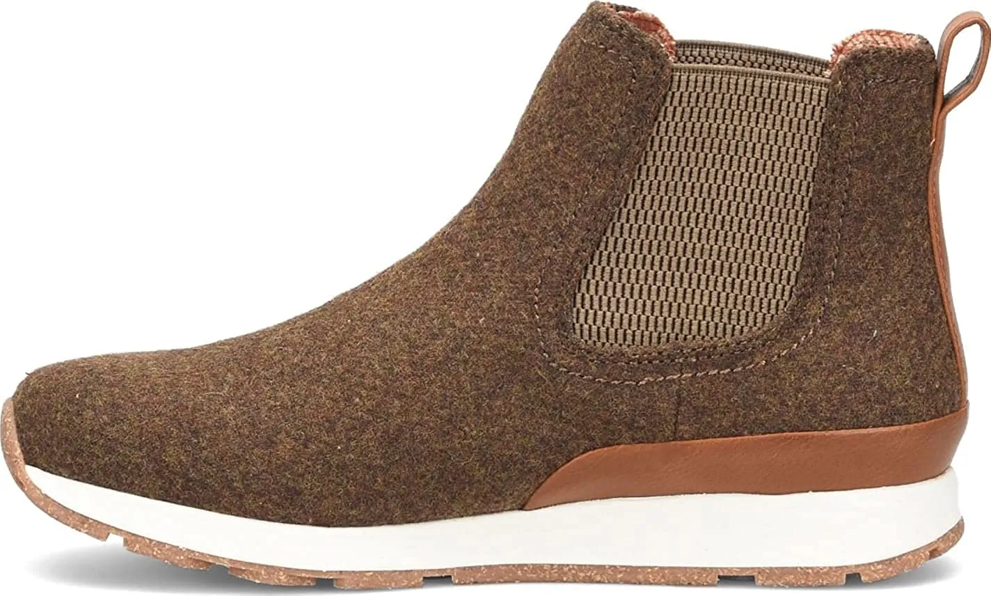 b.o.c. Womens Kara Wool Ankle Chelsea Boots Brown 8.5 Medium (B,M)