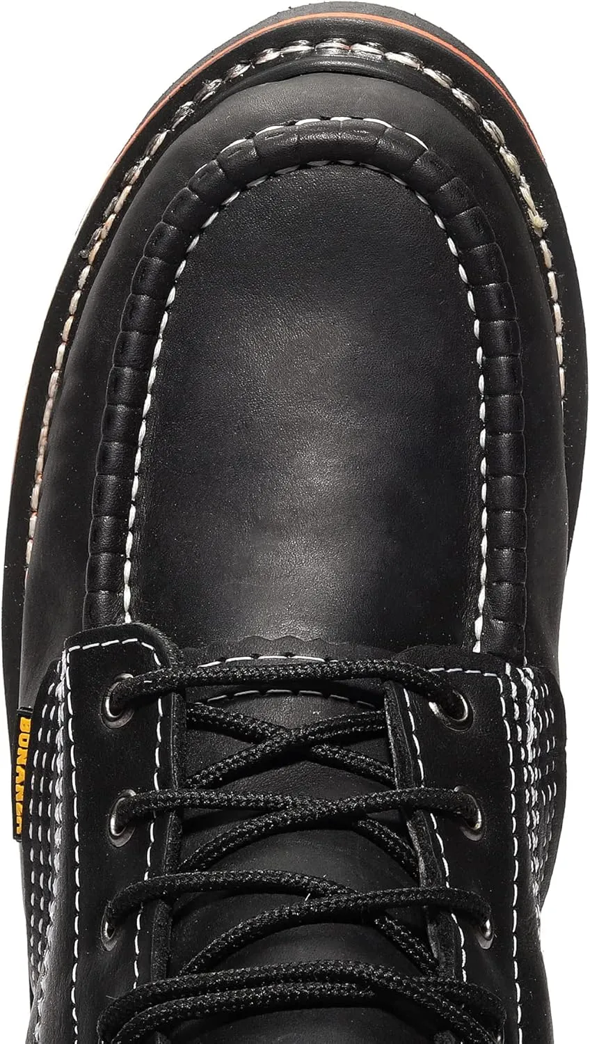 Bonanza Boots FRONTIER DUAL 6" Moc Toe Work Boot - Premium Leather, Comfort Insole & Tough Wedge Outsole