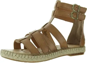 BORN Womens Strappy Leather Gladiator Sandals