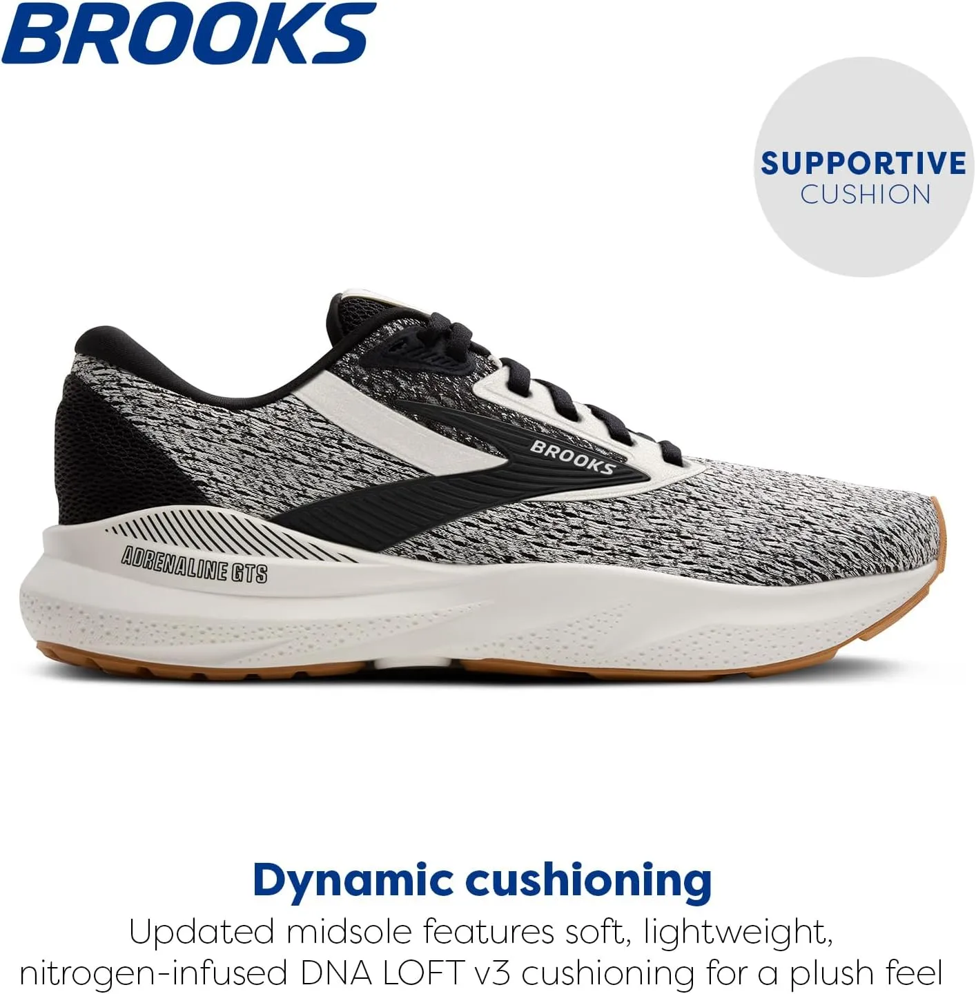 Brooks Men’s Adrenaline GTS 24 Supportive Running Shoe