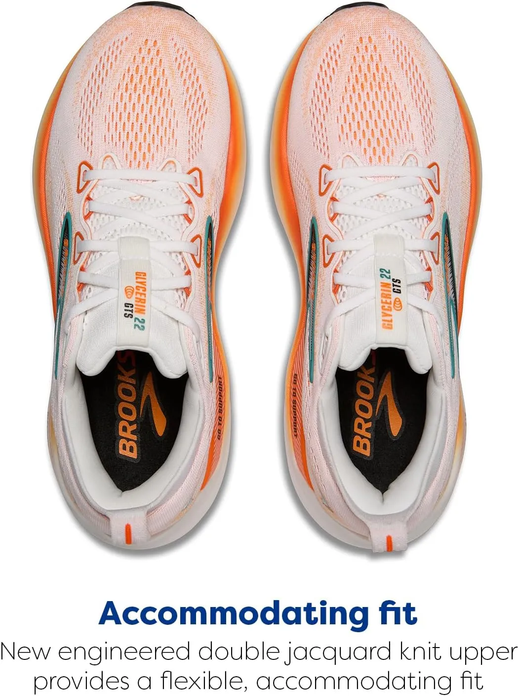 Brooks Men’s Glycerin GTS 22 Supportive Running Shoe