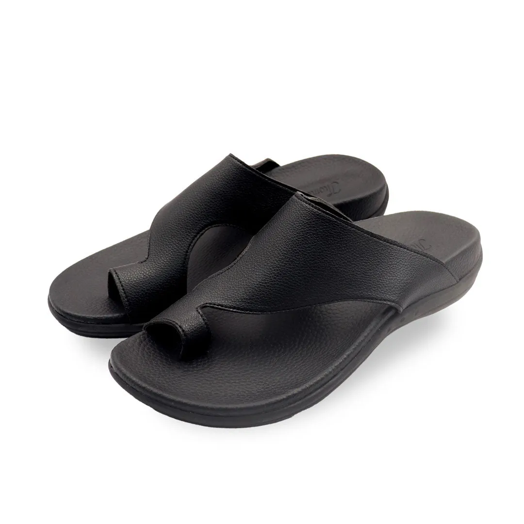 Bunion-Friendly Simple Toe Strap Flat Sandals [Comfy Health Series][ODD SIZES LEFT]
