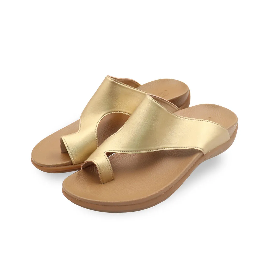 Bunion-Friendly Simple Toe Strap Flat Sandals [Comfy Health Series][ODD SIZES LEFT]