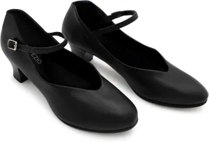 Capezio Women’s Junior Footlight Character Dance Shoes, Professional Dance Shoes for Women Suitable for Many Dance Styles, Comfortable & Supportive Dance Heels