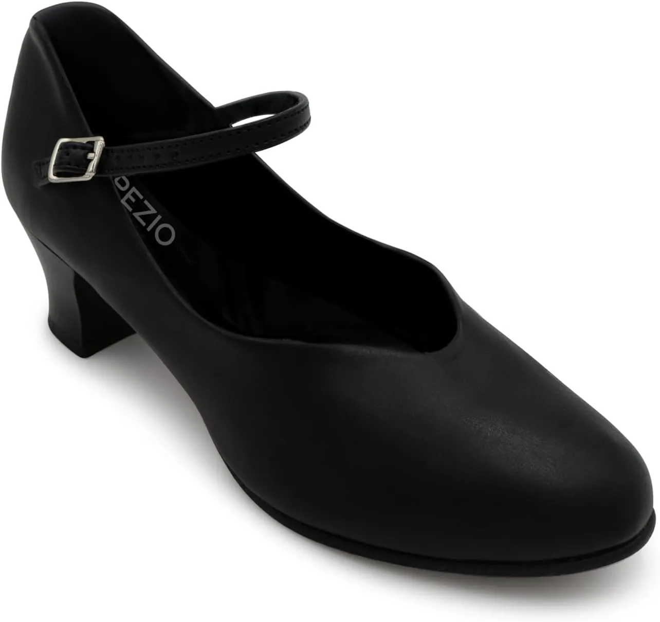 Capezio Women’s Junior Footlight Character Dance Shoes, Professional Dance Shoes for Women Suitable for Many Dance Styles, Comfortable & Supportive Dance Heels