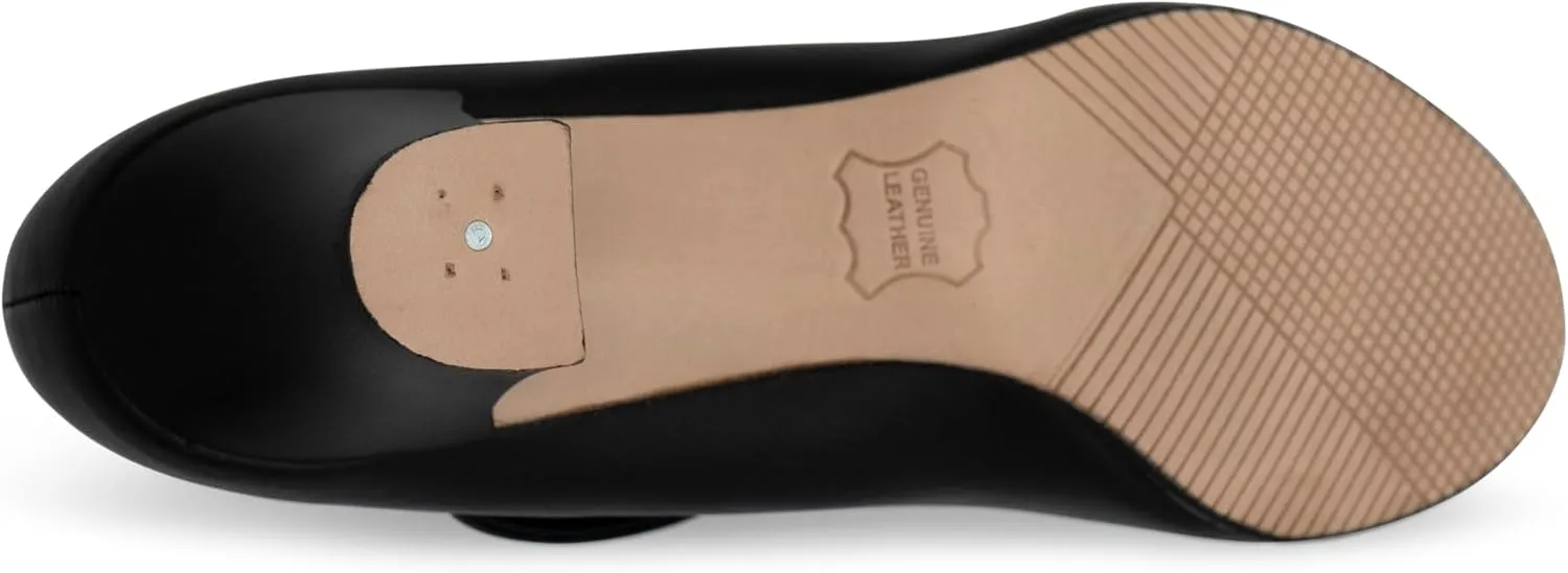 Capezio Women’s Junior Footlight Character Dance Shoes, Professional Dance Shoes for Women Suitable for Many Dance Styles, Comfortable & Supportive Dance Heels