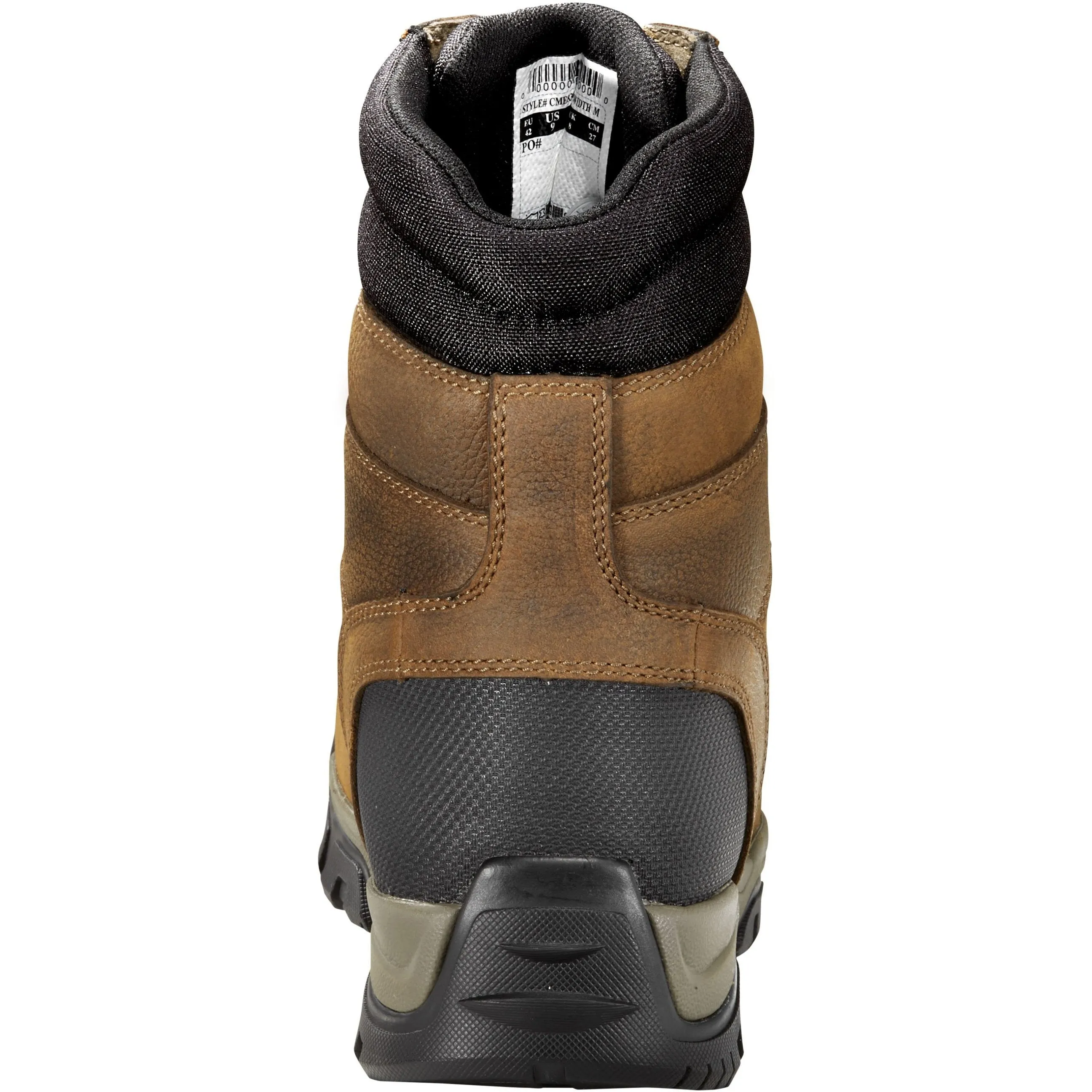 Carhartt Men's Ground Force 8" Composite Toe Waterproof 600G Ins Work Boot - CME8347