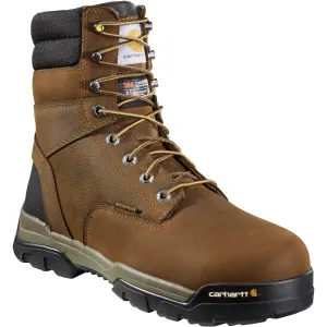 Carhartt Men's Ground Force 8" Composite Toe Waterproof 600G Ins Work Boot - CME8347