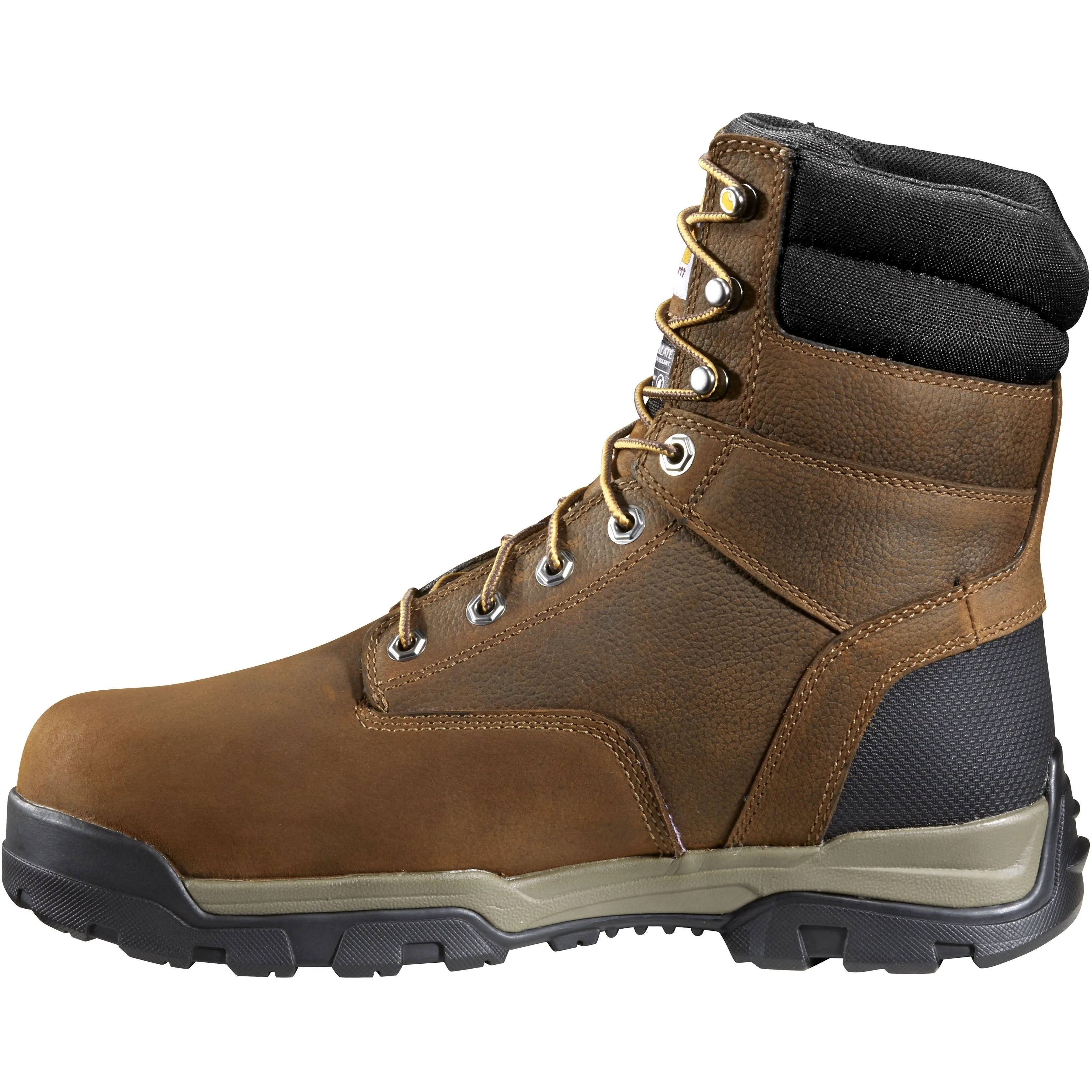 Carhartt Men's Ground Force 8" Composite Toe Waterproof 600G Ins Work Boot - CME8347