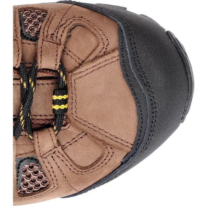 Carolina Men's Quad 5" Soft Toe Waterproof Slip Resistant Hiker Boot -Brown- CA4025