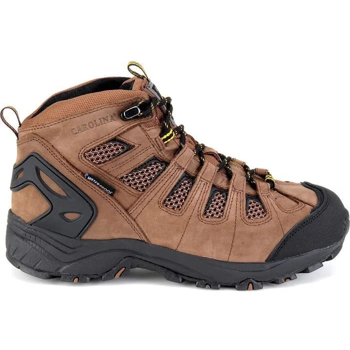 Carolina Men's Quad 5" Soft Toe Waterproof Slip Resistant Hiker Boot -Brown- CA4025