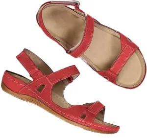 Casual Women's Platform Sandals with Adjustable Buckle Straps Stylish Open Toe Flats for Summer Resort Wear