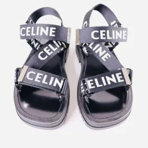 CELINE Leo Strappy Sandals