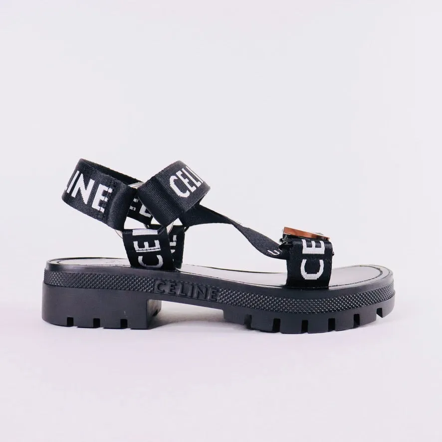 CELINE Leo Strappy Sandals