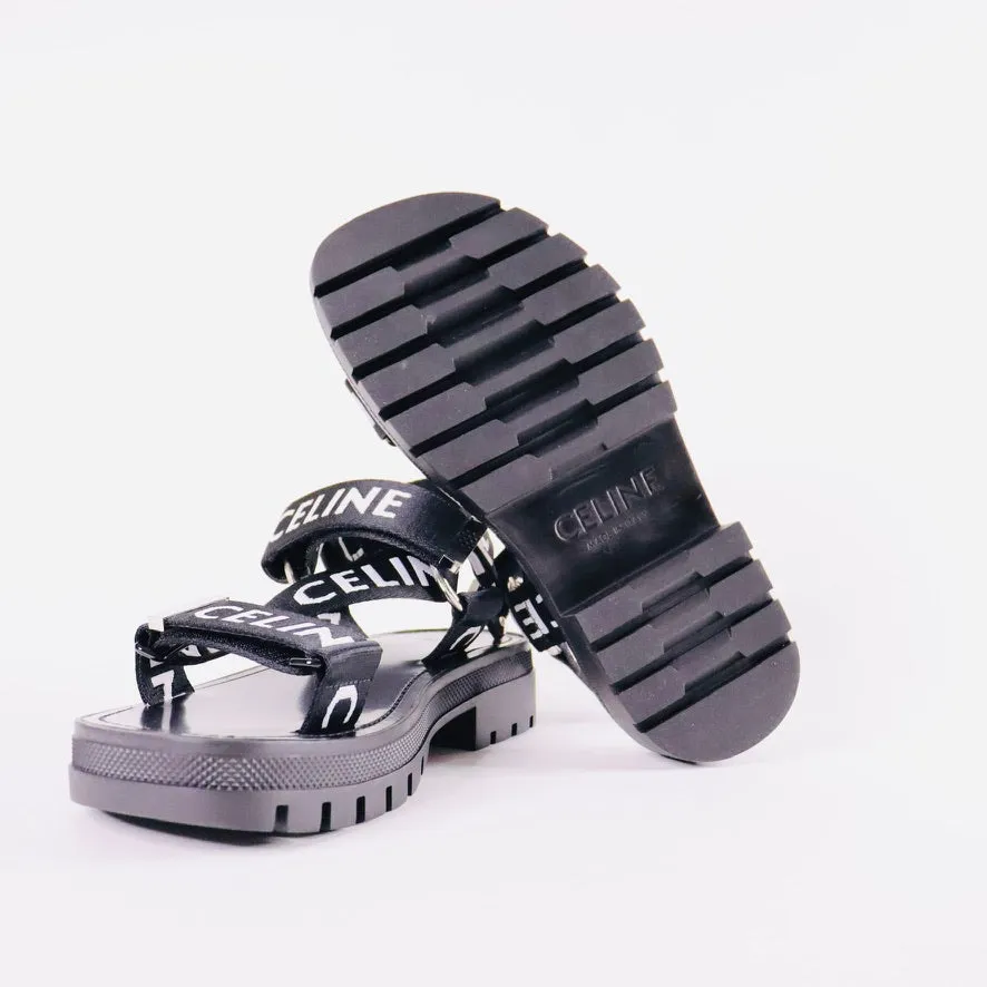 CELINE Leo Strappy Sandals