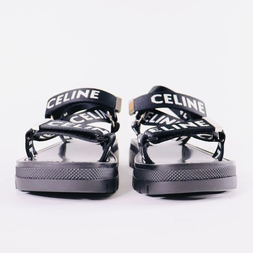 CELINE Leo Strappy Sandals