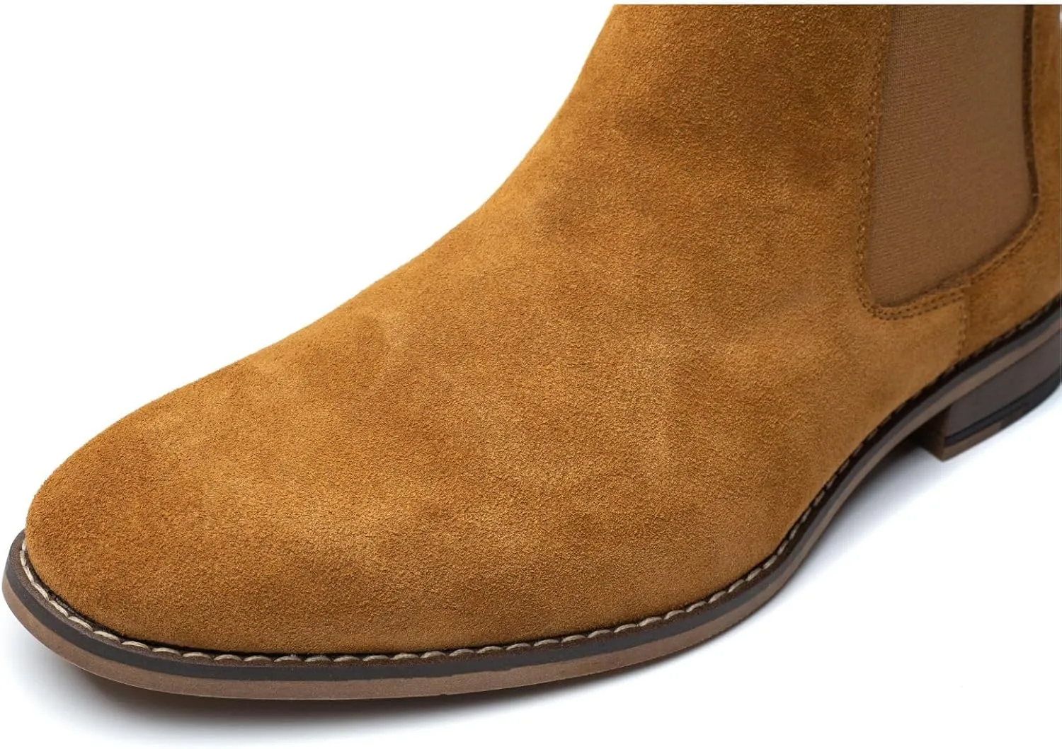 Cestfini Chelsea Boots Men Classic Elastic Dress Boots Casual Men's Chelsea Ankle Boots