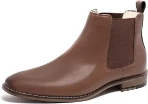 Cestfini Chelsea Boots Men Classic Elastic Dress Boots Casual Men's Chelsea Ankle Boots