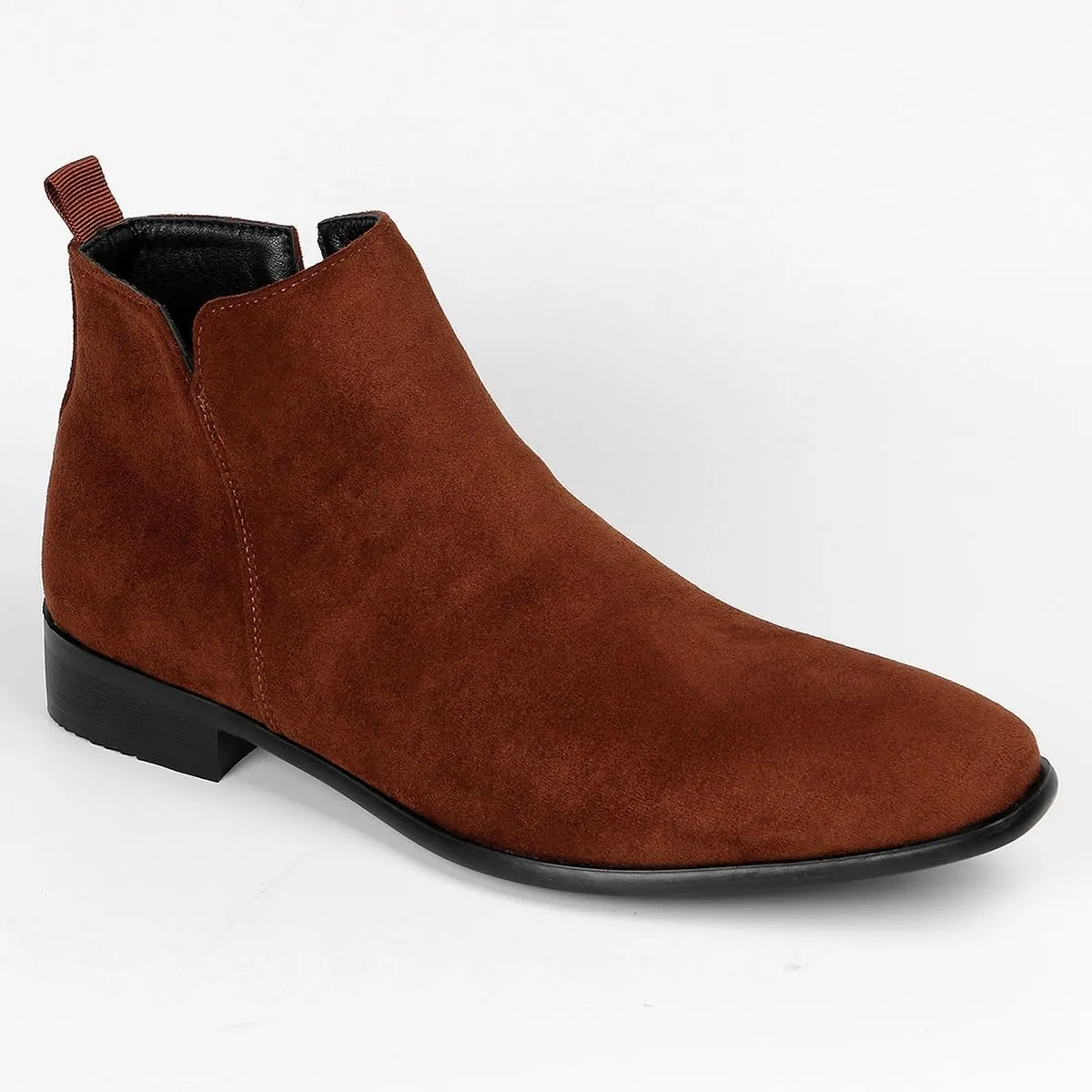 Chelsea Boots Casual Slip On Ankle Waterproof Mens Boots Men's Suede Chelsea Boots