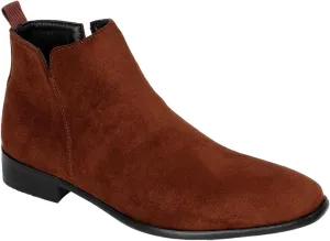Chelsea Boots Casual Slip On Ankle Waterproof Mens Boots Men's Suede Chelsea Boots