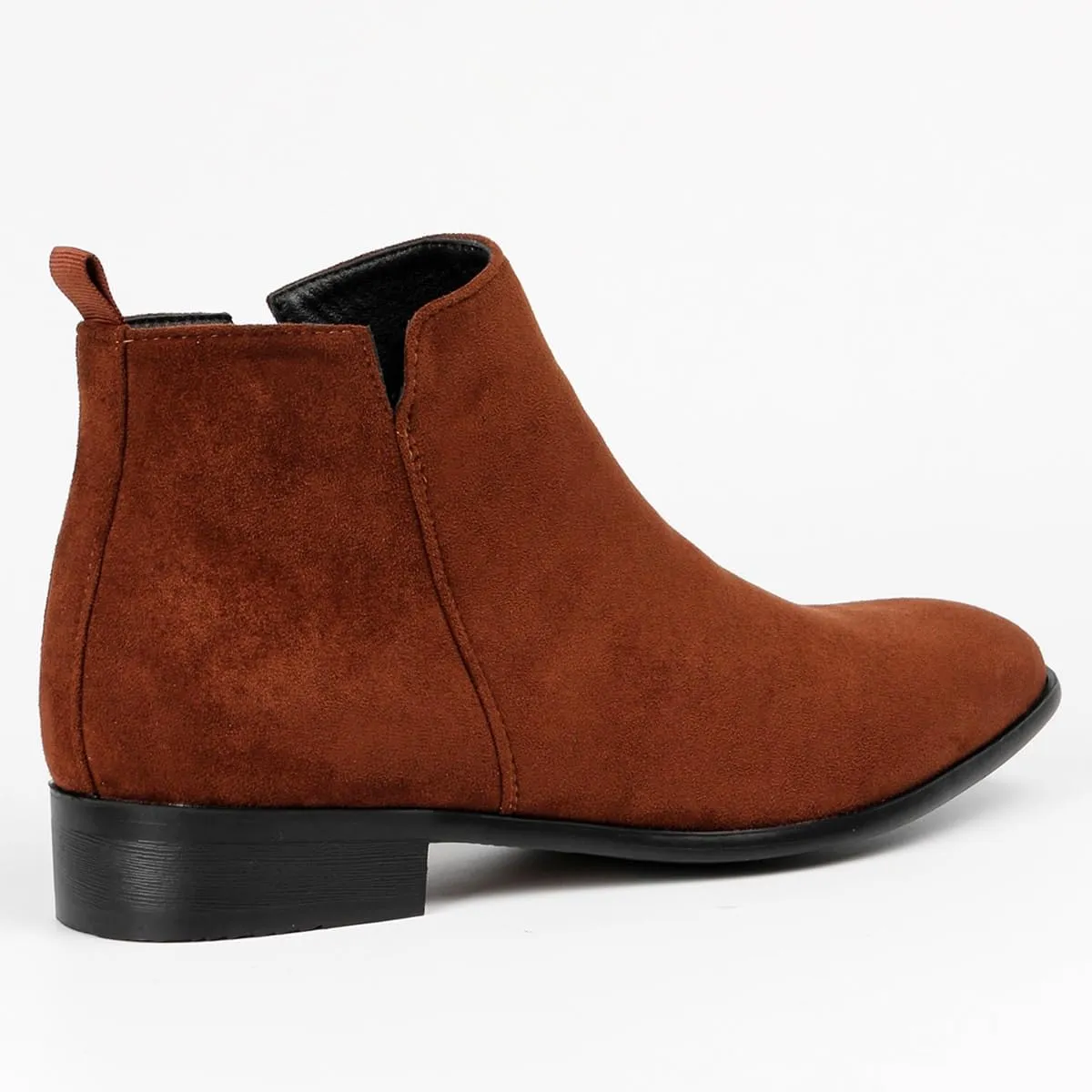 Chelsea Boots Casual Slip On Ankle Waterproof Mens Boots Men's Suede Chelsea Boots