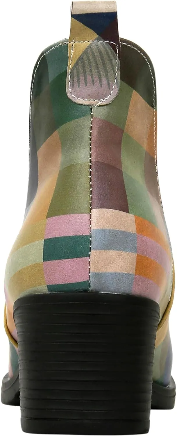 Chelsea Boots for Women - Vegan Leather and Handmade Heeled Ankle boots for Women