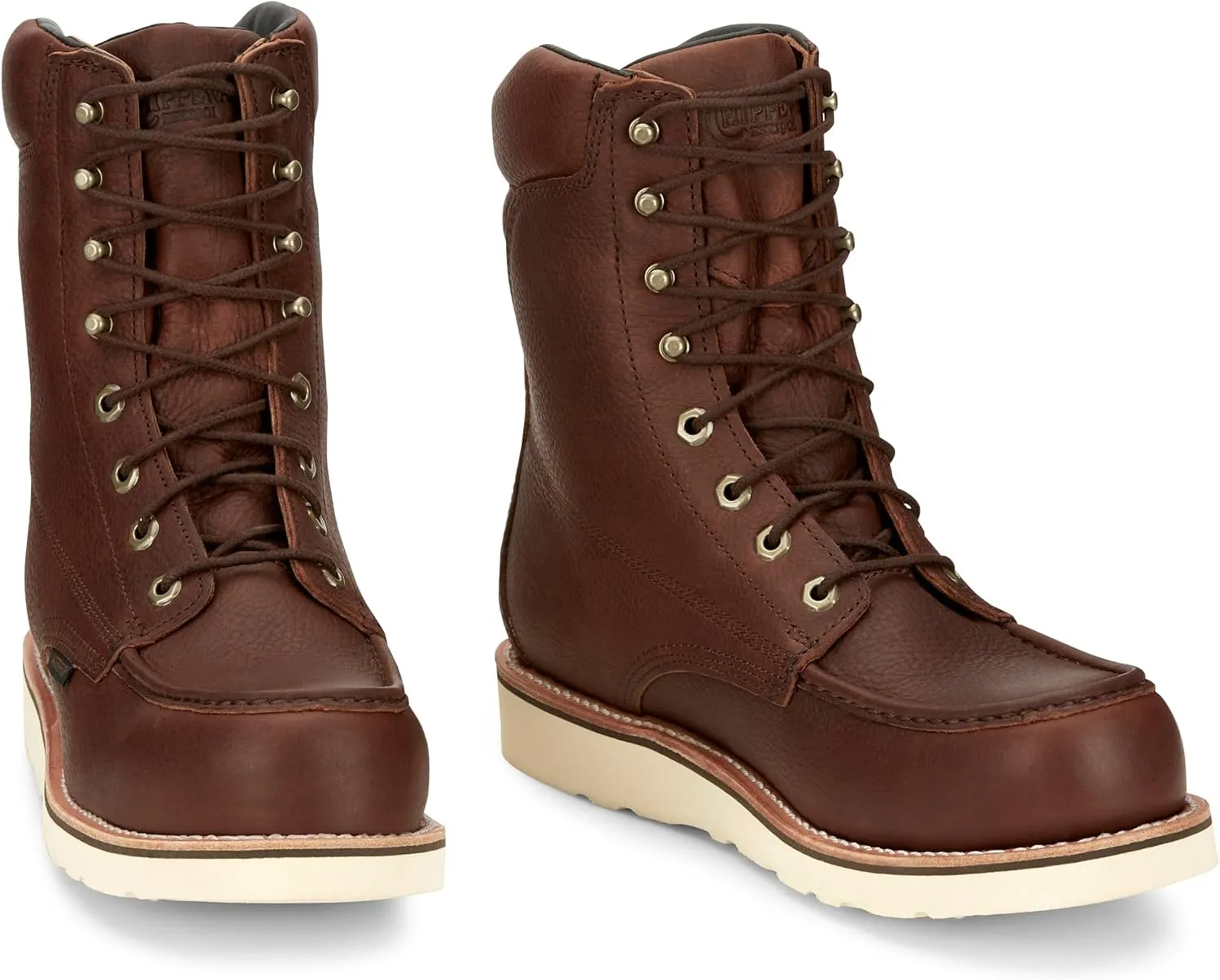 Chippewa Men's Edge Walker 8" Waterproof Nano Composite Toe Wedge Work Boot