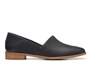 CLARKS Pure Belle Black Leather W