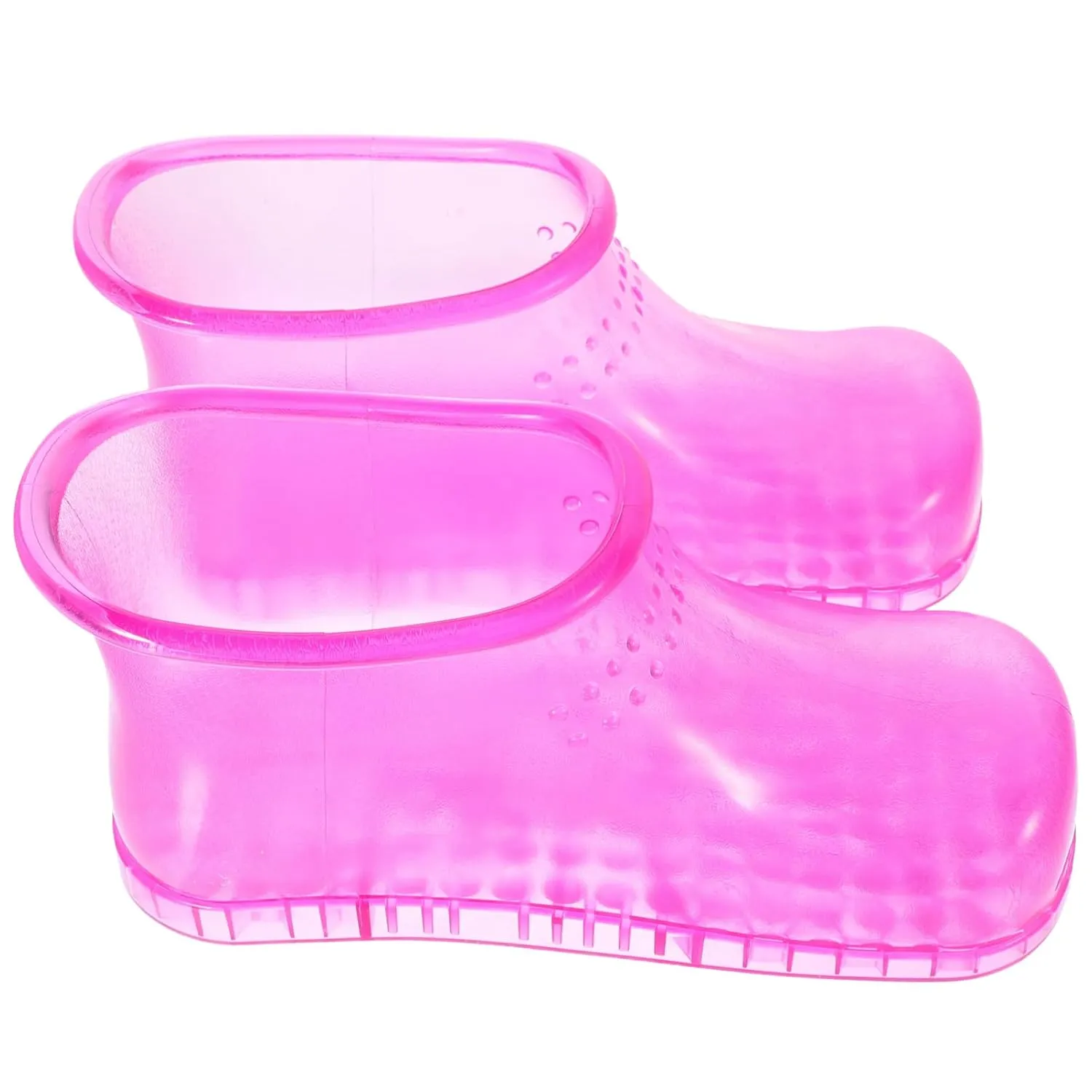 CLISPEED 1pair Foot Bath Shoes for Adults Portable Foot Soaking Shoes Massage Features for Home and Spa Use for Parents and Loved Ones