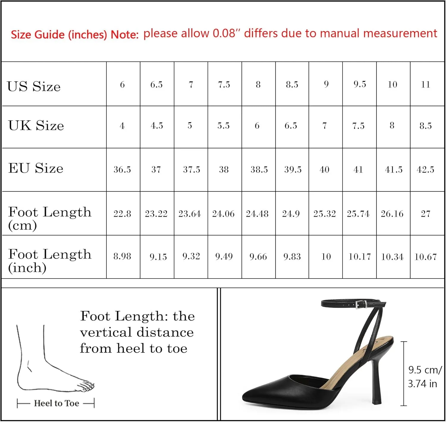 Closed Toe Ankle Strap Heels Women Pumps Pointed Toe Heeled Sandals for Women Stiletto Wedding Dress Shoes