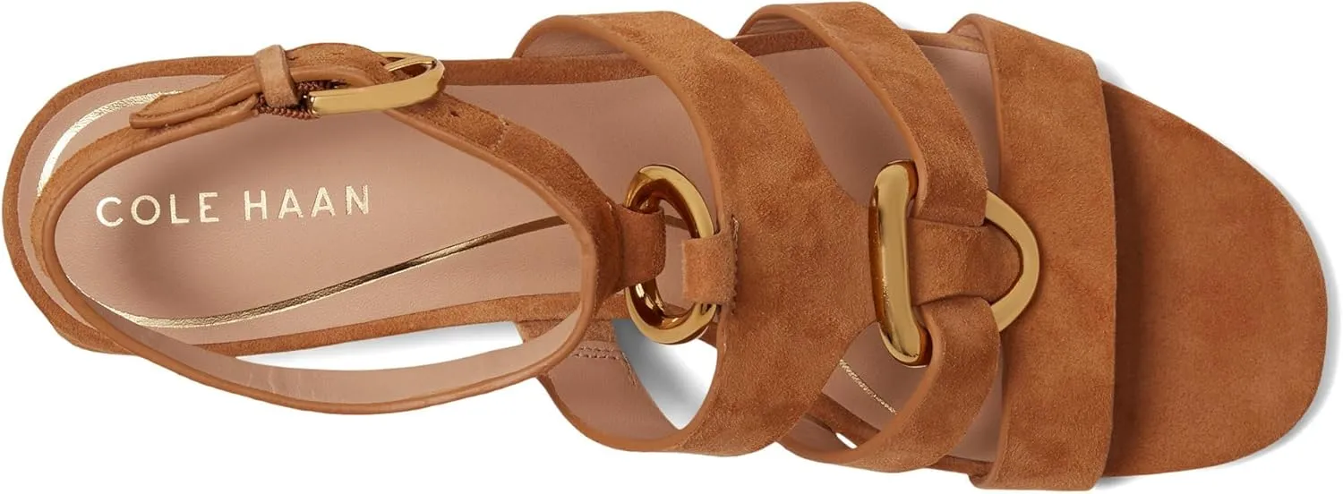 Cole Haan Women's Lyanna Link Ankle Strap Sandals Platform